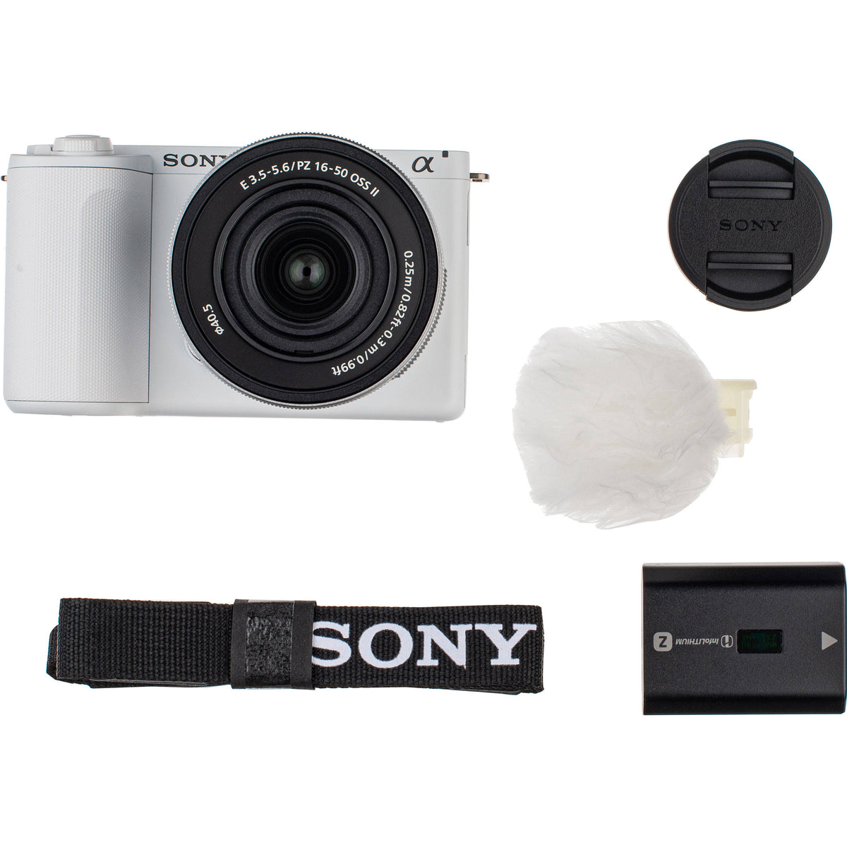 Cámara Digital Sony ZV-E10 II con Lente E 16-50mm Blanca - en uso