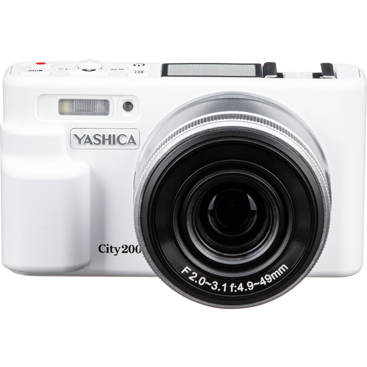 Cámara Digital Yashica City 200 Zoom Óptico 10x 13MP Blanca - contenido de la caja