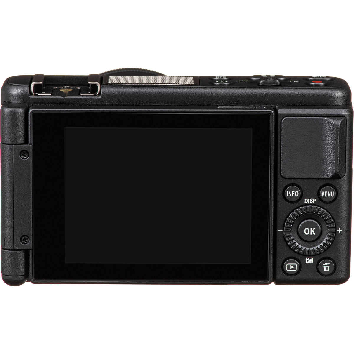 Cámara Digital Yashica City 200 Zoom Óptico 10x 13MP Negra - vista frontal