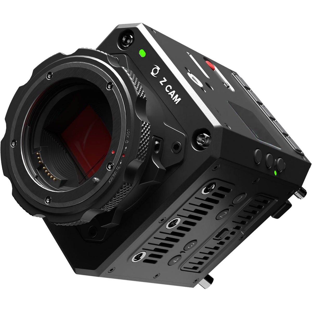 Cámara Digital Z CAM E2-F6 Pro Full Frame con 5" Touchscreen Monitor (Canon EF) - vista frontal
