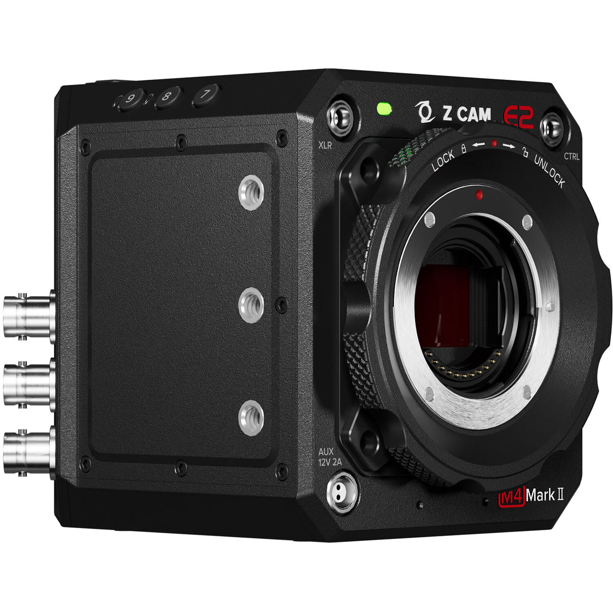 Cámara Digital Z CAM E2-M4 Mark II Professional 4K con NDI (Micro Four Thirds) - vista trasera
