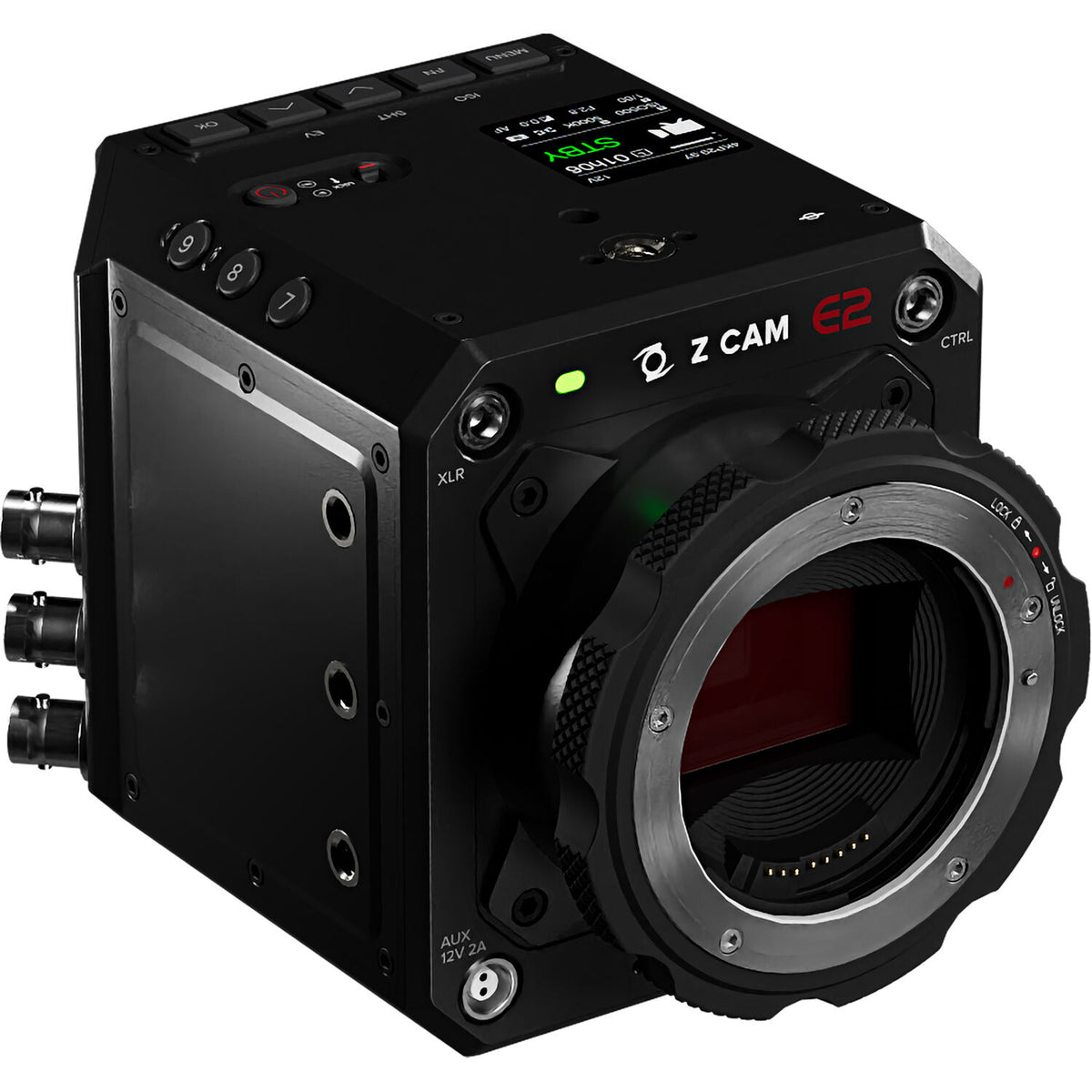 Cámara Digital Z CAM E2-S6 Mark II Super 35 6K con NDI (Canon EF) - en uso