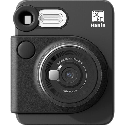 Cámara Instantánea Hanin M6 Pro con Kit de Película 20 Fotos Negra - vista trasera