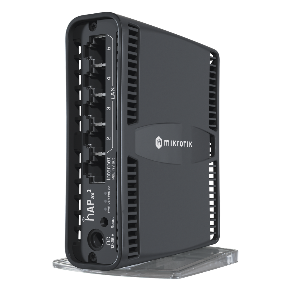 Router Wi-Fi 6 Mikrotik C52IG-5HAXD2HAXD-TC 5 puertos 1 GB