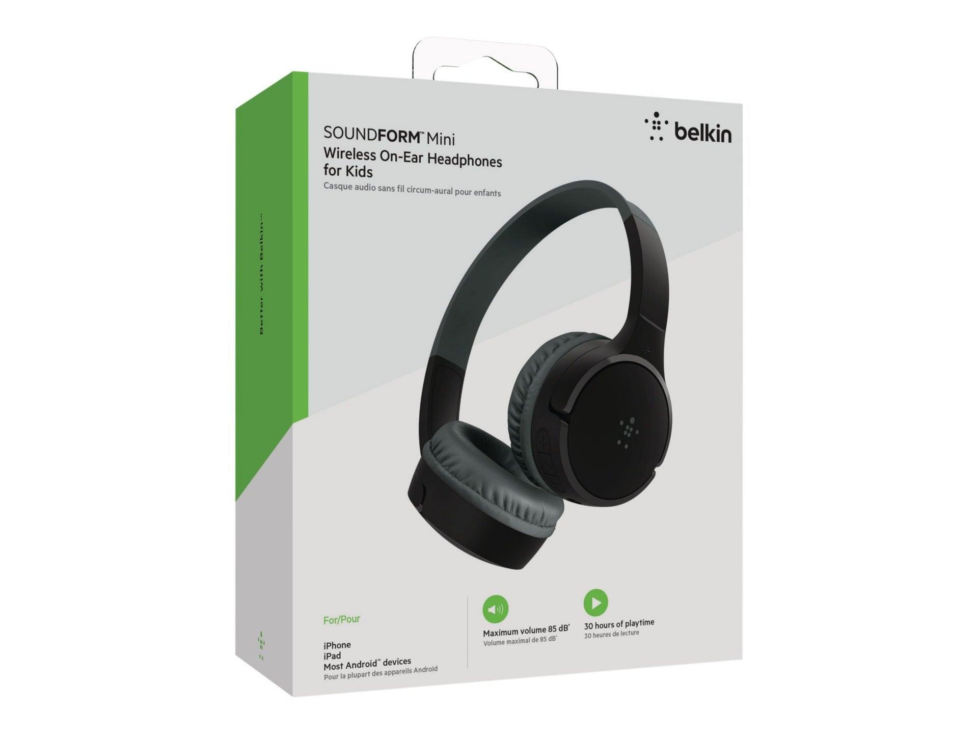 Cable Belkin SoundForm Mini Wireless On-Ear Headphones - vista 6