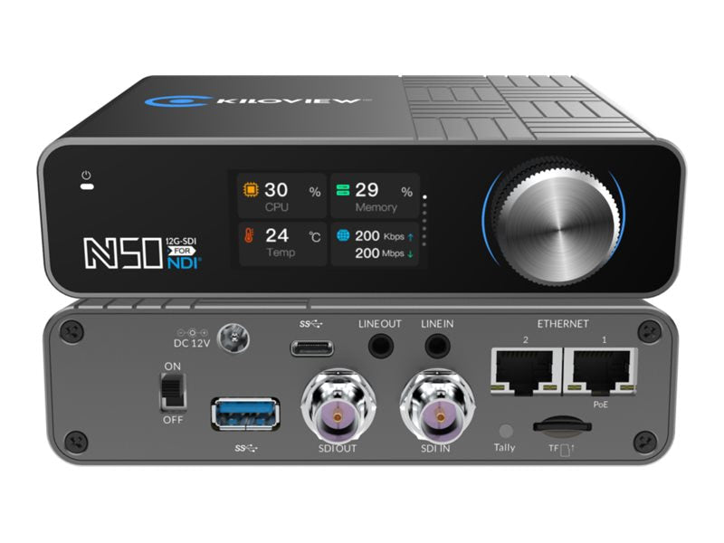 Cable Kiloview N50 12G-SDI / NDI video and audio bidirectional converter - vista 1