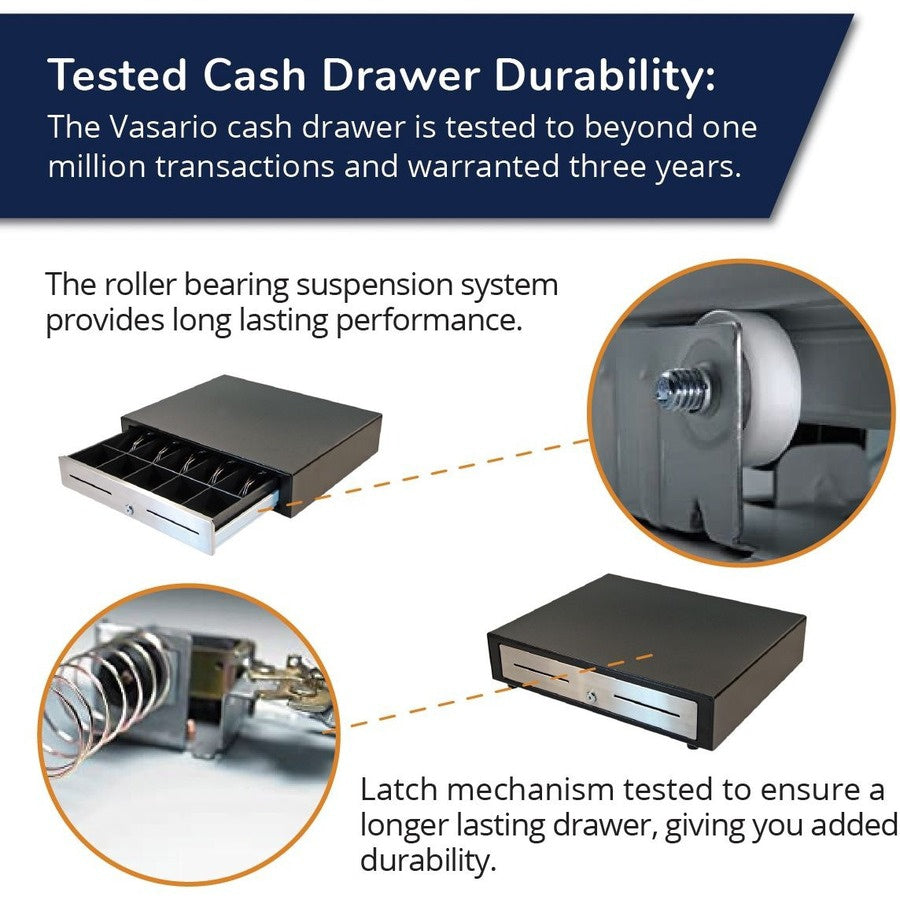 Cajón de Dinero apg Standard- Duty 19" Electronic Point of Sale Cash Drawer | Vasario - vista 6