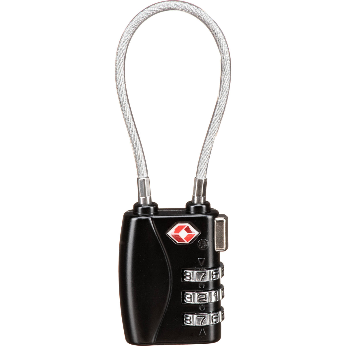 Candado PortaBrace Single Cable para Hard - vista frontal