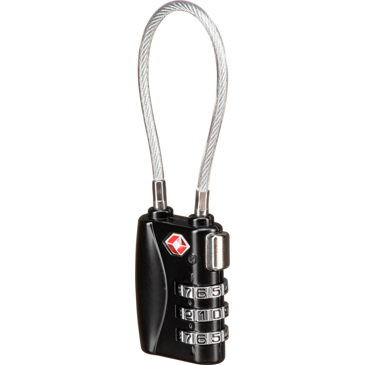 Candado PortaBrace Single Cable para Hard - vista trasera
