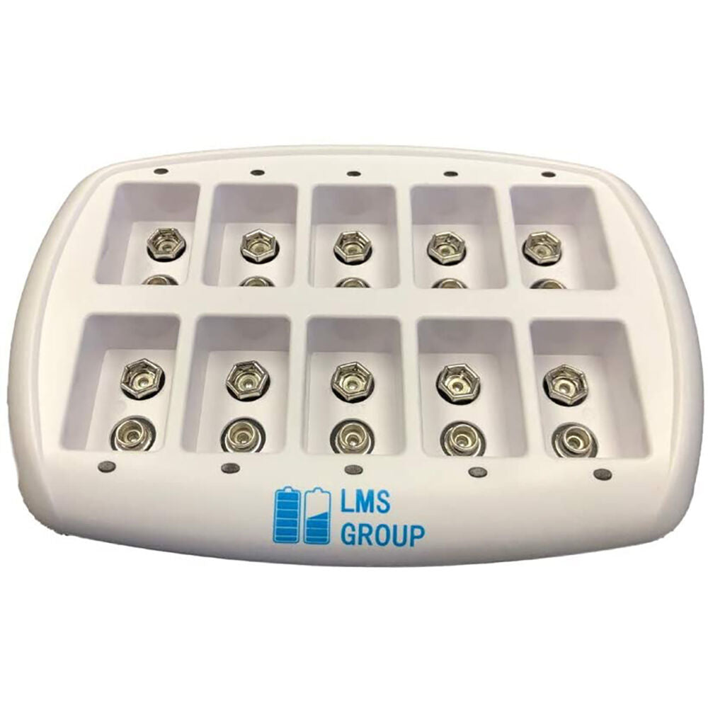 Cargador Ansmann 10 bahías 9V - vista principal