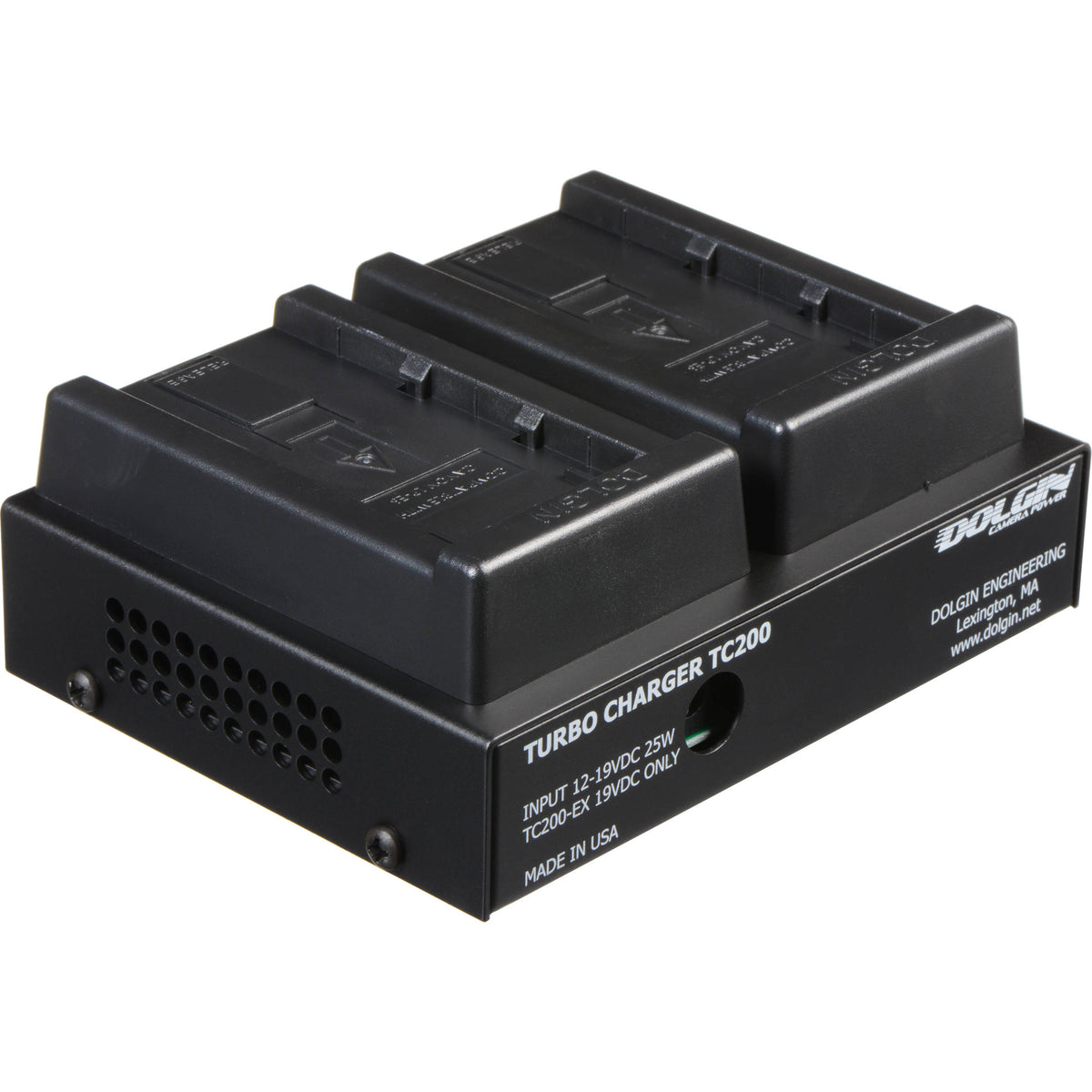 Cargador Dolgin Engineering TC200-DSLR-C Two Position para Canon LP-E6-Type - vista frontal