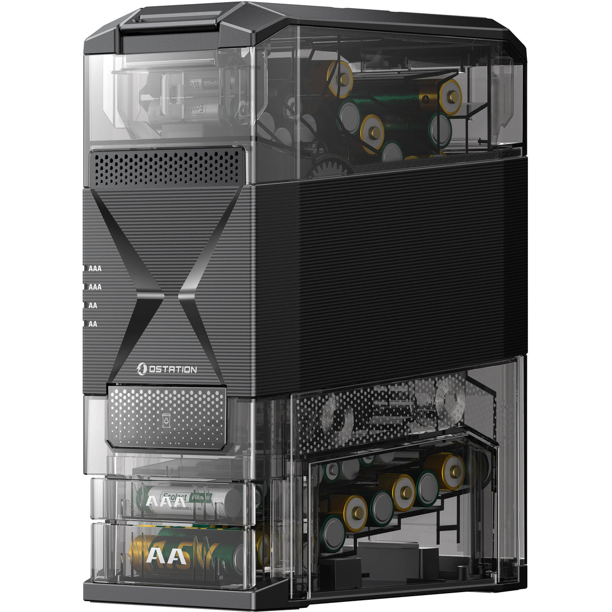 Cargador Olight Ostation 2 AA /AAA Automatic - detalle