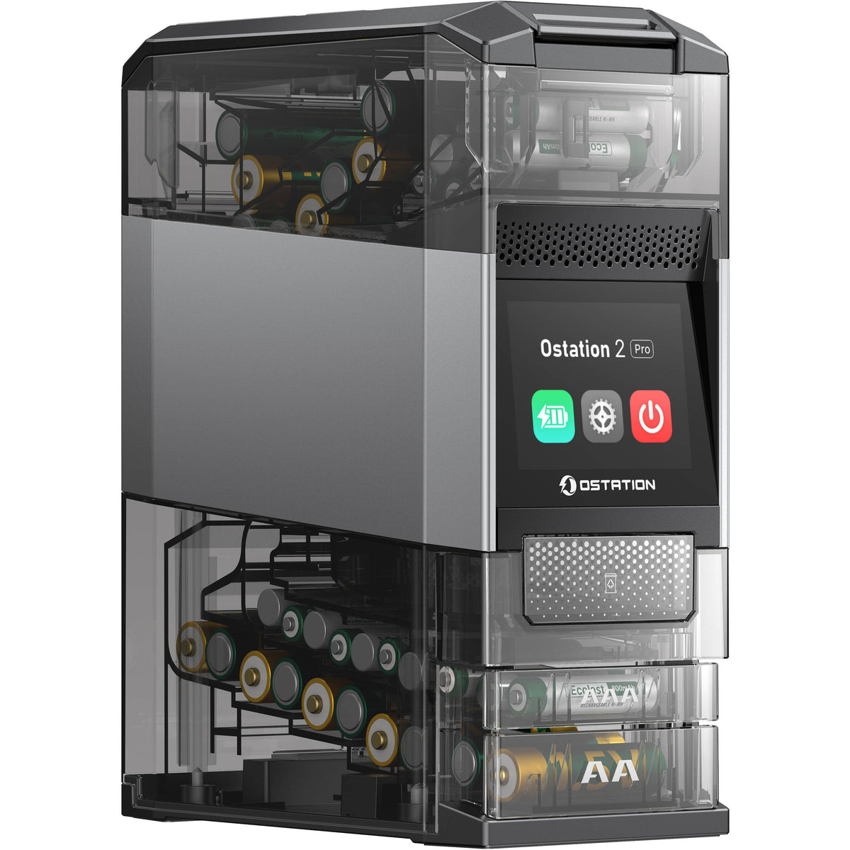 Cargador Olight Ostation 2 Pro AA /AAA Automatic - detalle