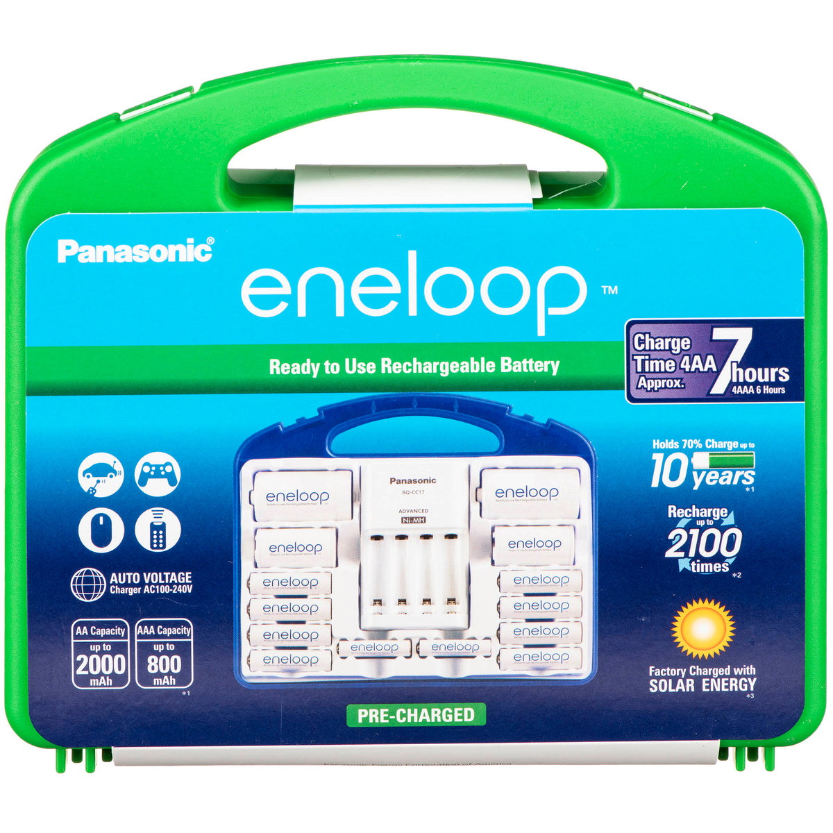 Cargador Panasonic eneloop Power Pack Kit - vista principal