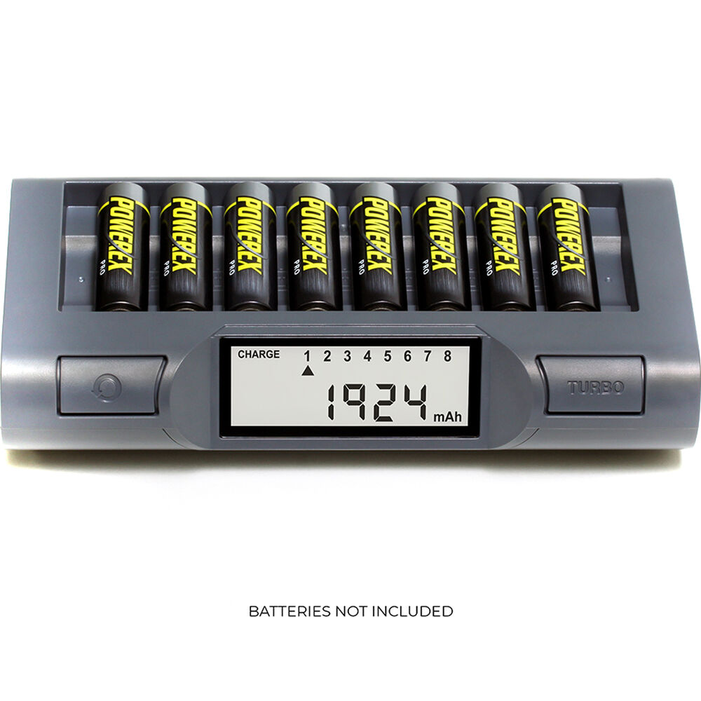 Cargador Powerex MH-C940-Analyzer - vista trasera