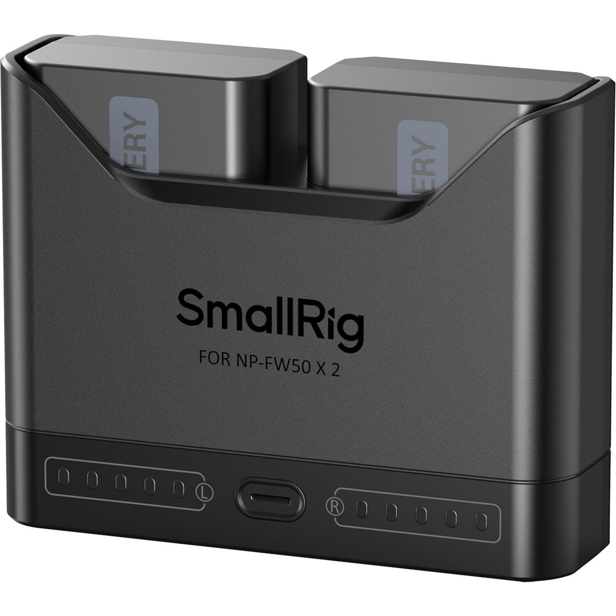 Cargador SmallRig NP-FW50 Dual Camera - contenido de la caja