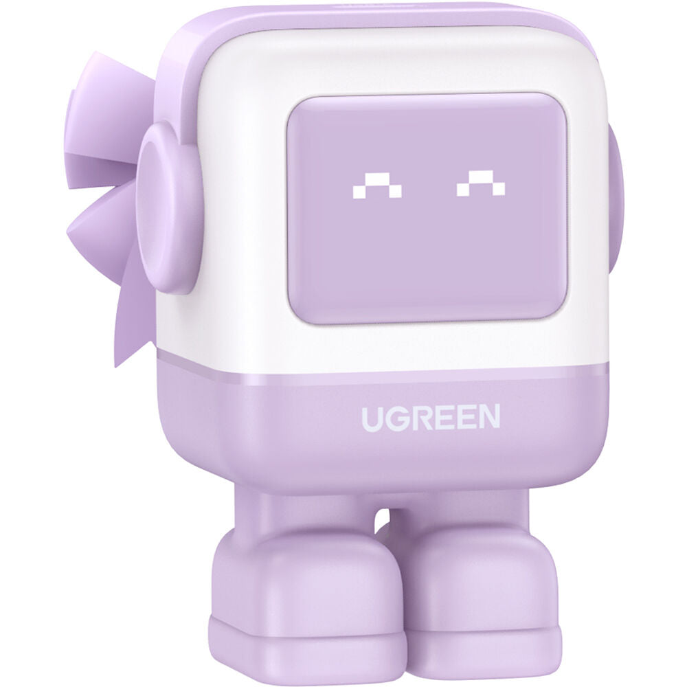 Cargador UGREEN Uno 30W USB-C con Pantalla LED Morado - vista principal
