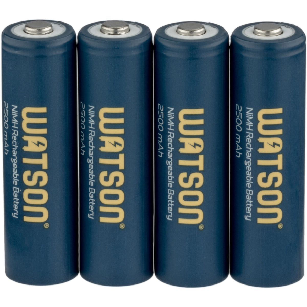 Cargador Watson 4 bahías para AA/AAA con 4-Pack AA NiMH recargables - contenido de la caja