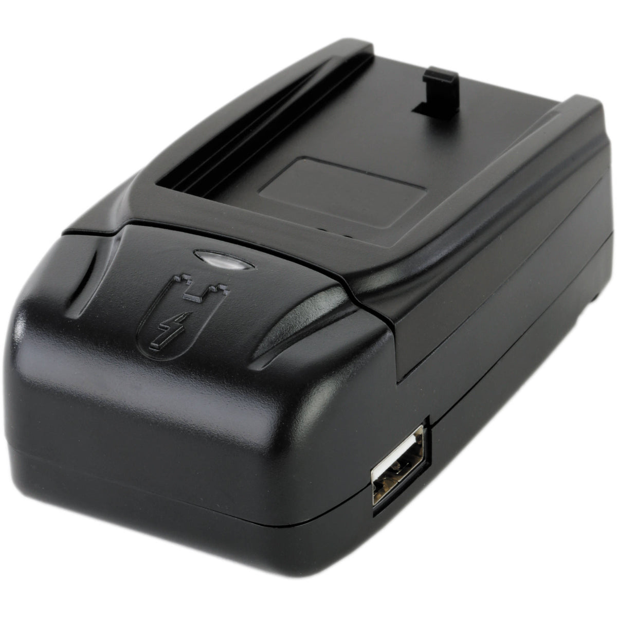 Cargador Watson Compact AC/DC para LI-90B - vista trasera