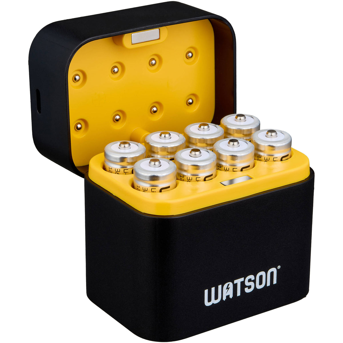Cargador Watson recargables AA Lithium-Ion con 8 bahías (8-Pack, 3600mWh) - vista principal