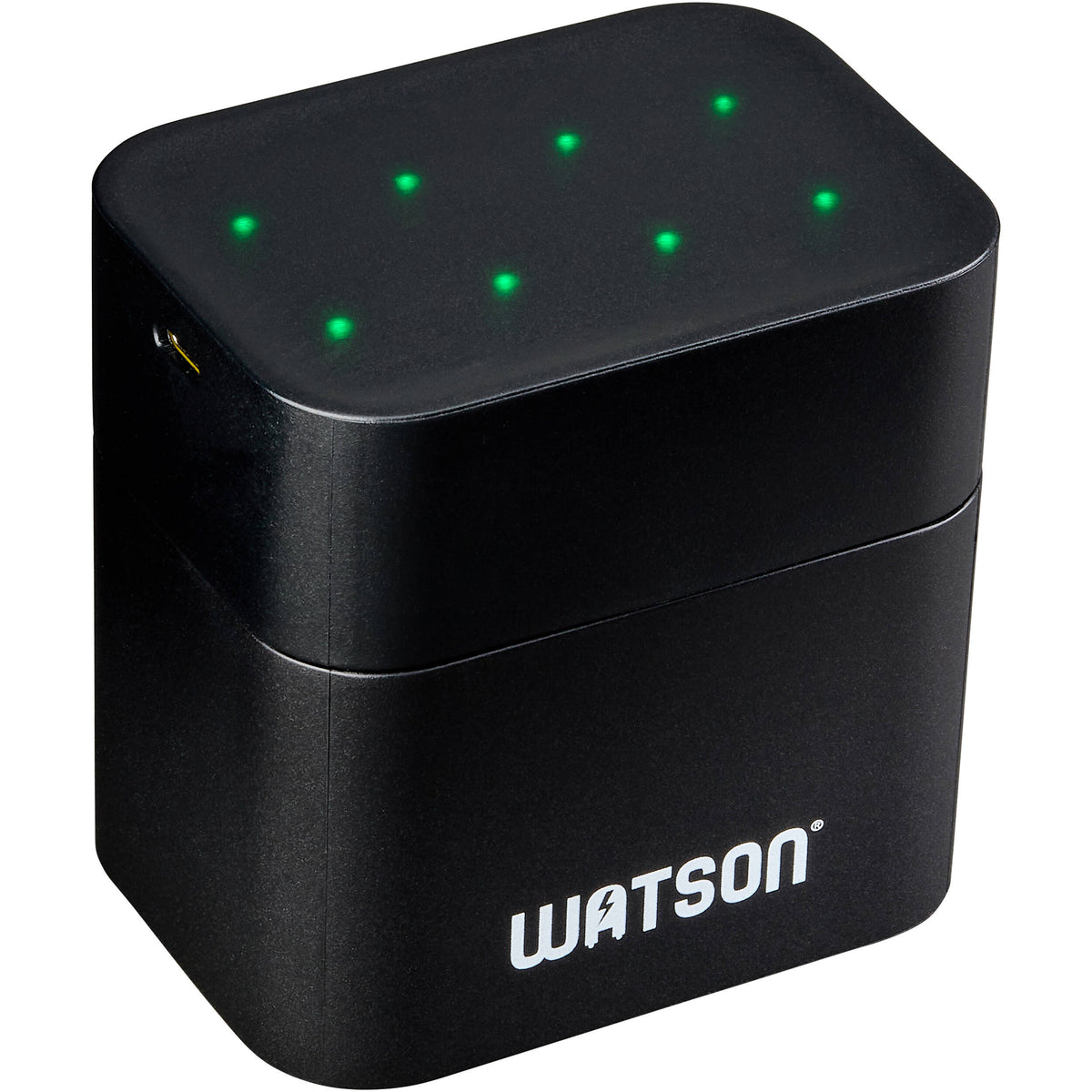 Cargador Watson recargables AA Lithium-Ion con 8 bahías (8-Pack, 3600mWh) - vista frontal