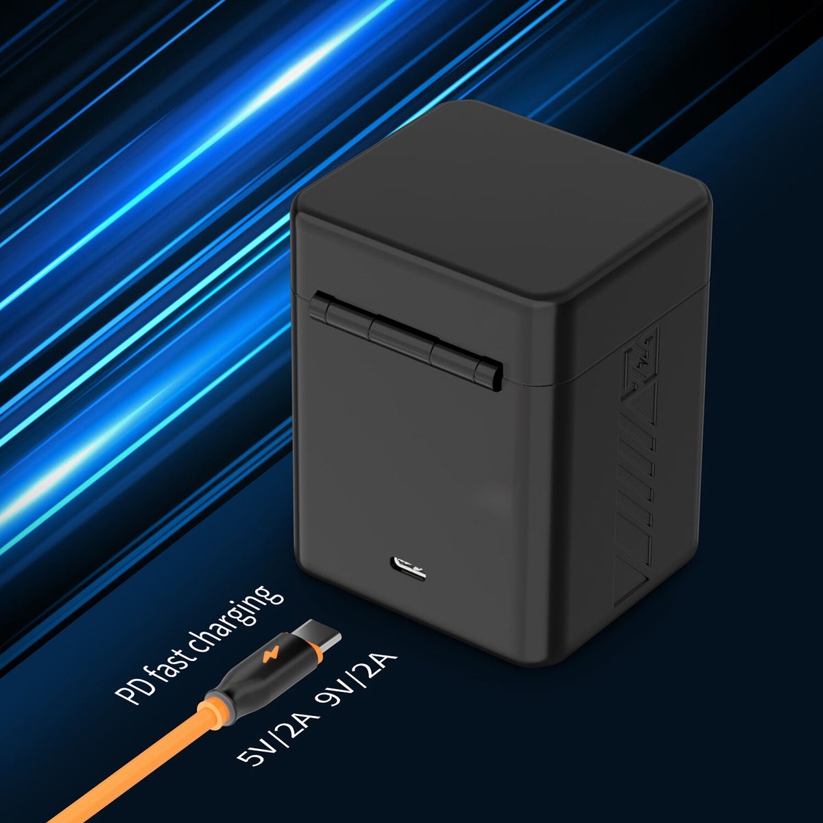 Cargador ZGCINE Fast Dual para Canon LP-E17 - en uso