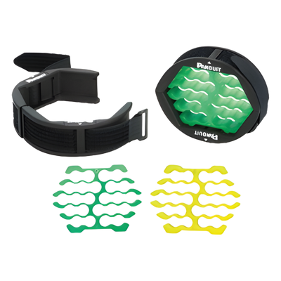 Herramienta Para Peinado y Organización de Cables Panduit CBOT24K Verde