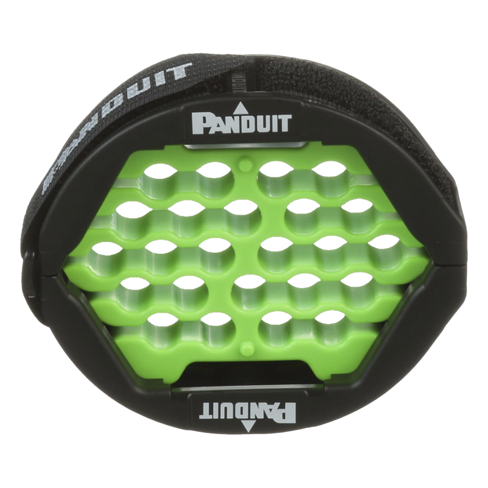 Herramienta Para Peinado y Organización de Cables Panduit CBOT24K Verde