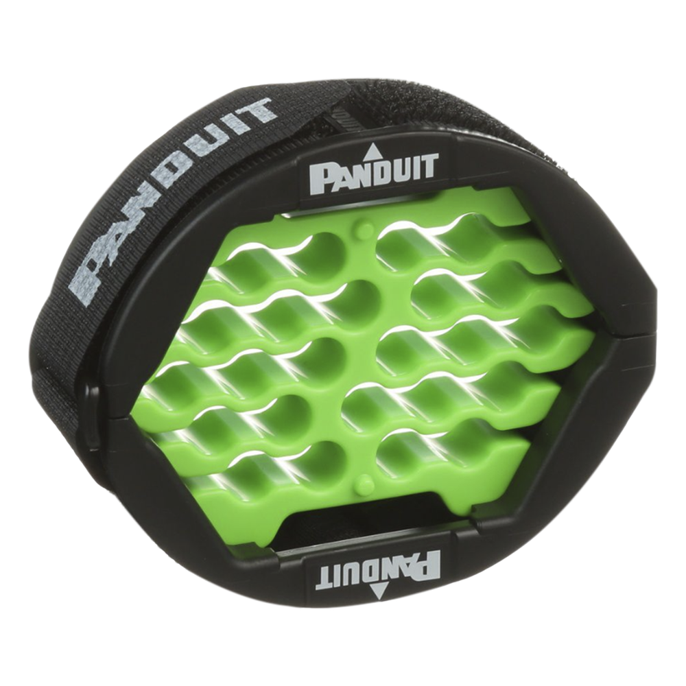 Herramienta Para Peinado y Organización de Cables Panduit CBOT24K Verde