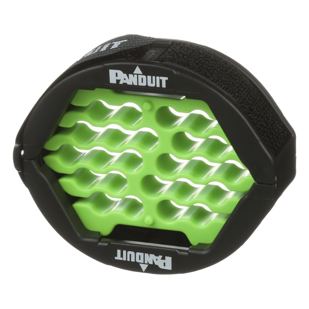 Herramienta Para Peinado y Organización de Cables Panduit CBOT24K Verde