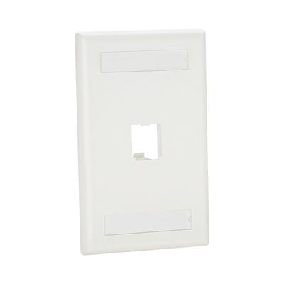 Placa de Pared Vertical Clásica Panduit CFPL1IWY Blanco