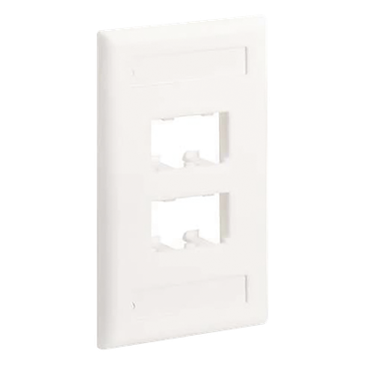 Placa de Pared Vertical Clásica Panduit CFPL4IWY Blanco