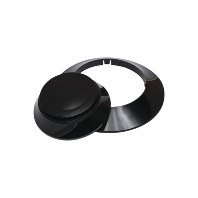 Kit de 10 Anillos y 10 Cubiertas System Sensor CK300-BL Negro