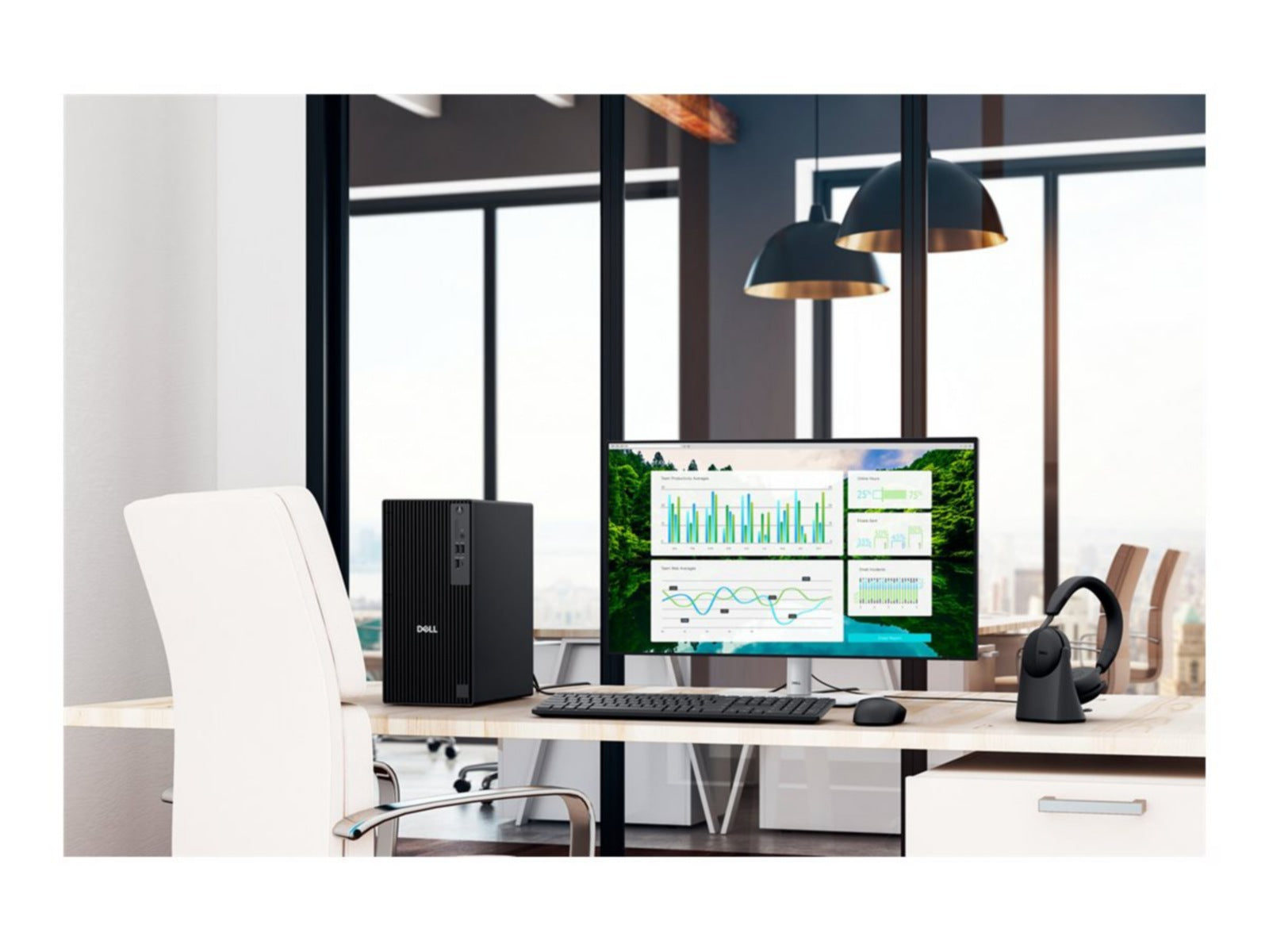 Computador de Escritorio Dell Pro Tower Plus QBT1250, Intel Core Ultra 9 285 24 Núcleos, 32GB DDR5, SSD 1 TB, - vista 5