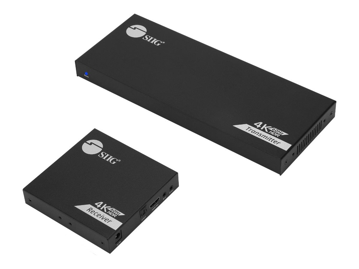 Conmutador AV SIIG 1x2 HDMI Splitter Over Cat6/7 Extender - vista 1
