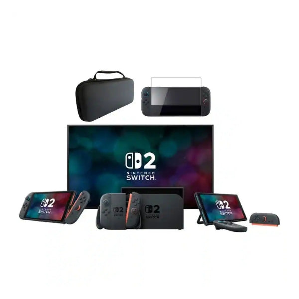 consola-nintendo-switch-2-256gb-79-1080p-120hz-hdr-4k-con-carrying-case-y-screen-protector-black