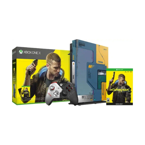 consola-xbox-one-x-cyberpunk-2077-limited-edition-bundle-12gb-ram-1tb-hdd-4k-hdr-blu-ray-black