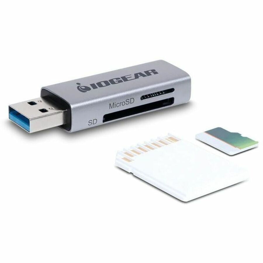 Control de Acceso IOGEAR SuperSpeed USB 3.0 SD/Micro SD Card Reader / Writer - vista 5