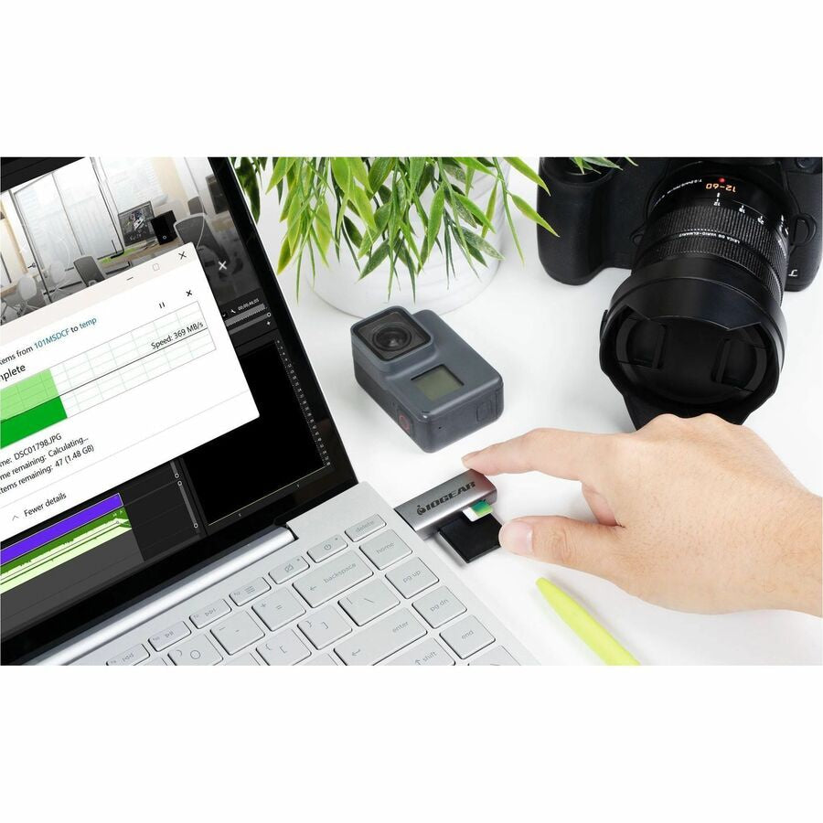 Control de Acceso IOGEAR SuperSpeed USB 3.0 SD/Micro SD Card Reader / Writer - vista 6