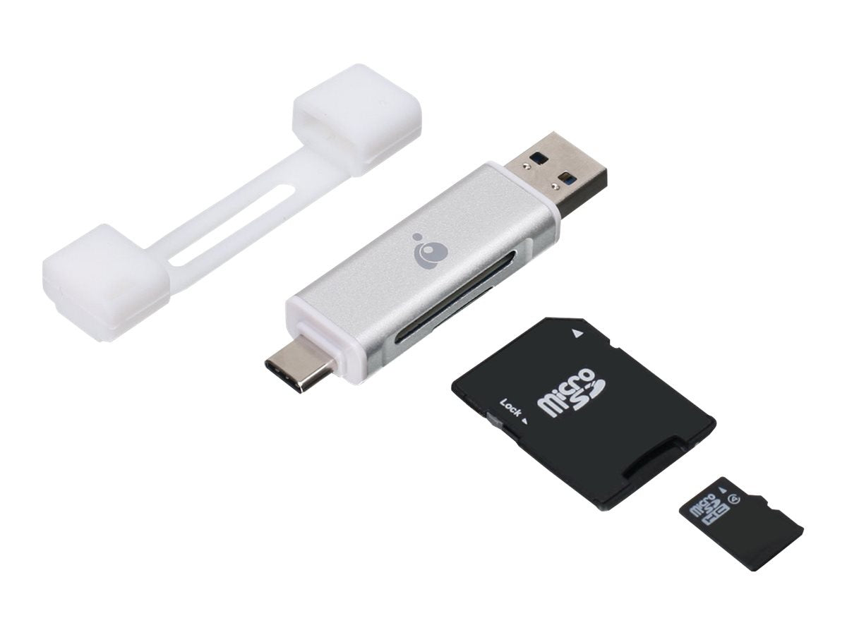 Control de Acceso IOGEAR USB-C Duo Mobile Device Card Reader/Writer - vista 2