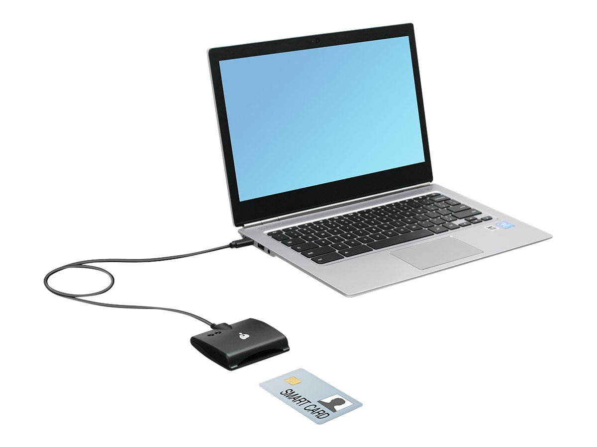 Control de Acceso IOGEAR USB-C Smart Card Reader (TAA compliant) - vista 2