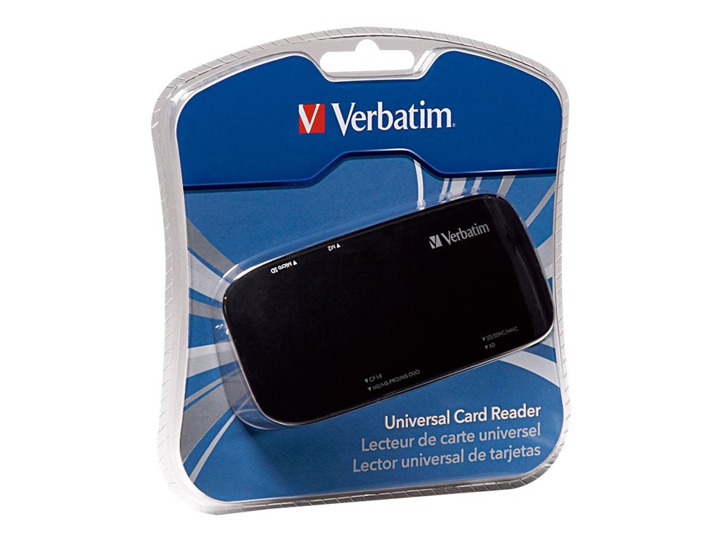 Control de Acceso Verbatim USB 2.0 Universal Card Reader - vista 2