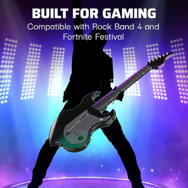control-de-guitarra-inalambrico-pdp-riffmaster-para-xbox-series-xs-y-xbox-one-negro