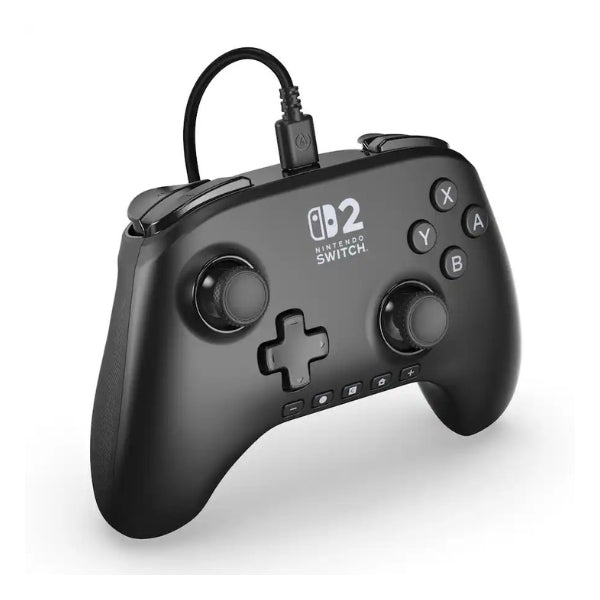 control-gaming-cableado-powera-advantage-wired-con-joysticks-hall-effect-y-botones-programables-para-nintendo-switch-2-negro