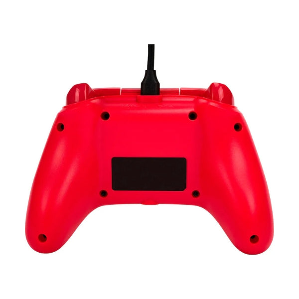 control-gaming-cableado-powera-con-vibracion-para-xbox-series-xs-xbox-one-y-pc-rojo