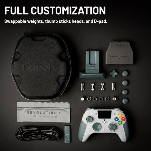 control-inalambrico-gaming-nacon-revolution-x-unlimited-para-xbox-series-xs-xbox-one-y-pc-anniversary-edition