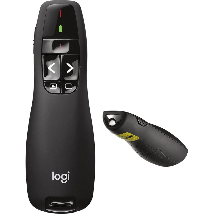 Control Remoto Logitech Wireless Presenter R400 presentation remote control - vista 7