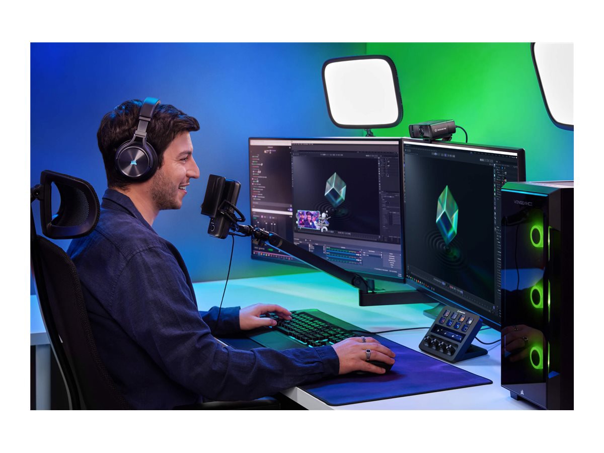 Controlador AV Elgato CORSAIR Elgato Stream Deck + Controller - vista 3