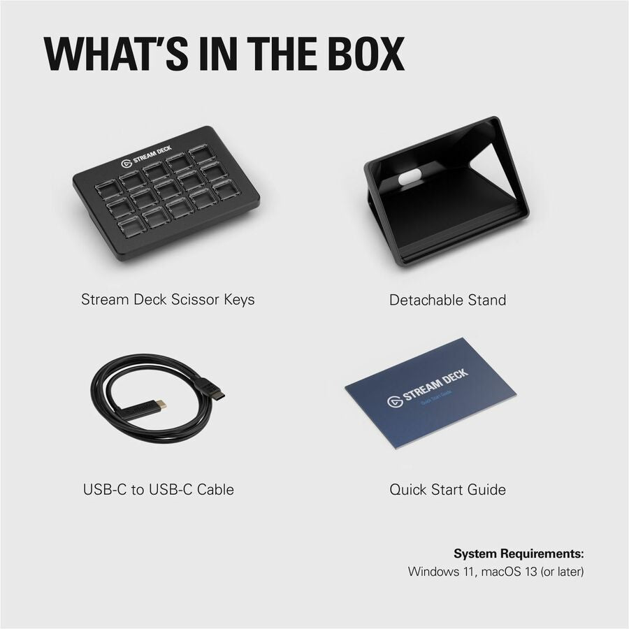 Controlador AV ELGATO STREAM DECK MK.2 (SCISSOR KEY) - vista 7