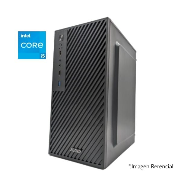 PC / CPU / COMPUTADOR Intel Core i5-11400F 11va Gen - 8GB RAM - 128GB SSD + 1TB HDD - 2.60GHz - Socket 1200 - Case Corporativo - Fuente de Poder